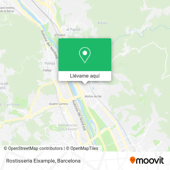 Mapa Rostisseria Eixample