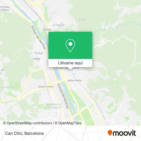 Mapa Can Chic