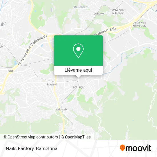 Mapa Nails Factory