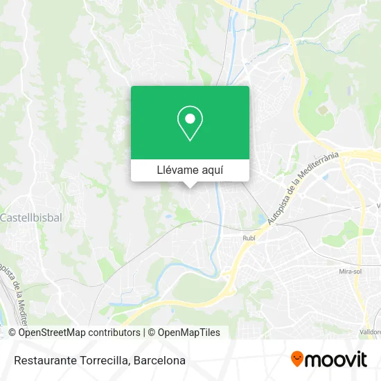 Mapa Restaurante Torrecilla