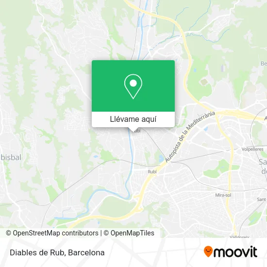 Mapa Diables de Rub