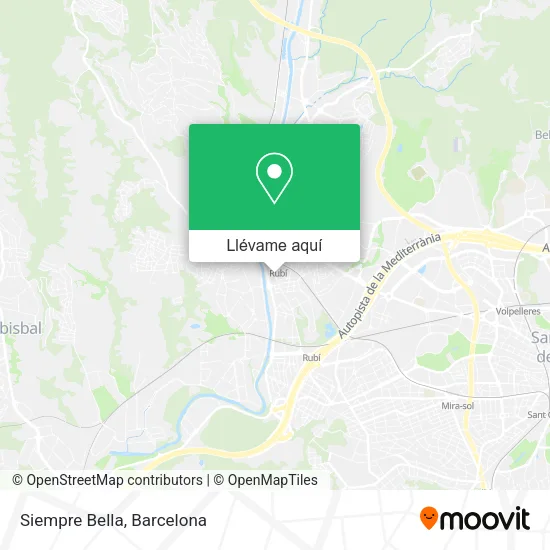 Mapa Siempre Bella