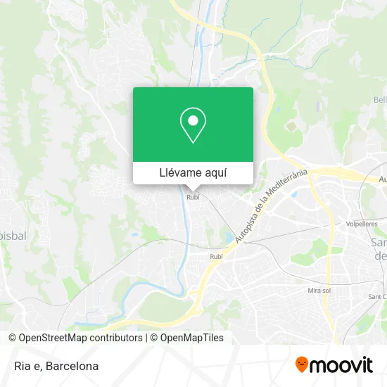 Mapa Ria e