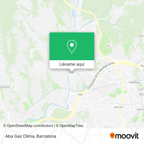 Mapa Aba Gas Clima