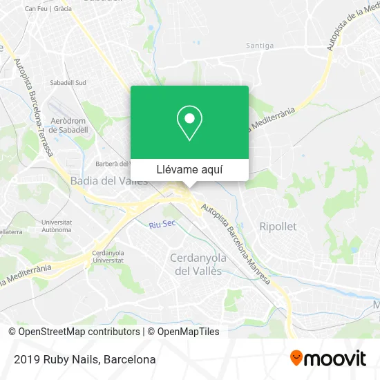 Mapa 2019 Ruby Nails