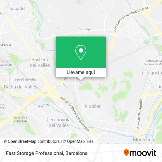 Mapa Fast Storage Professional