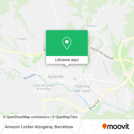 Mapa Amazon Locker-Alzugaray