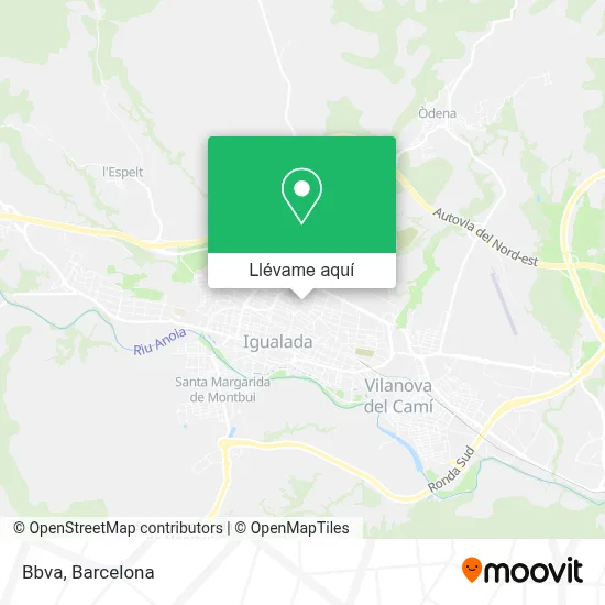 Mapa Bbva