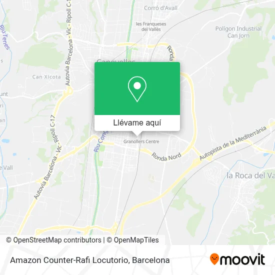 Mapa Amazon Counter-Rafi Locutorio