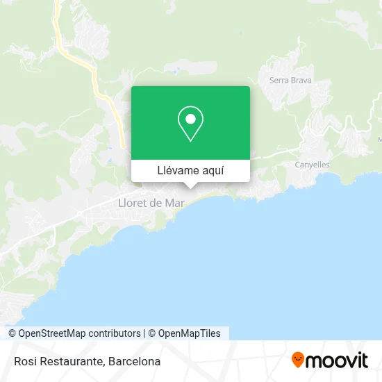 Mapa Rosi Restaurante