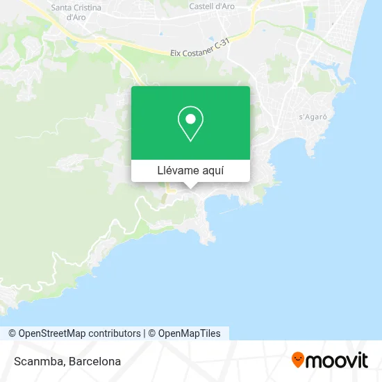 Mapa Scanmba
