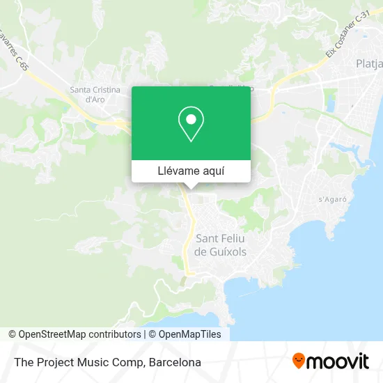 Mapa The Project Music Comp