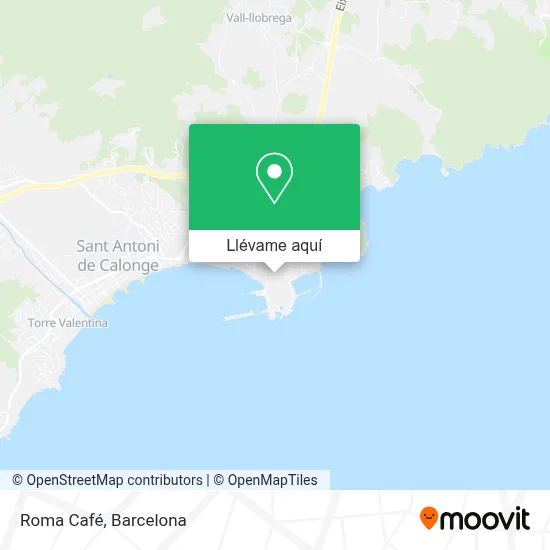 Mapa Roma Café