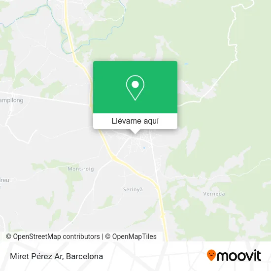 Mapa Miret Pérez Ar