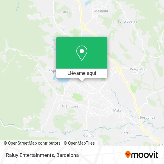 Mapa Raluy Entertainments