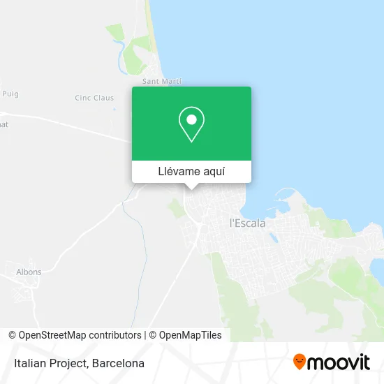 Mapa Italian Project