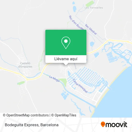 Mapa Bodeguita Express