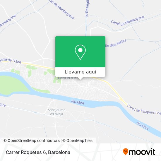Mapa Carrer Roquetes 6