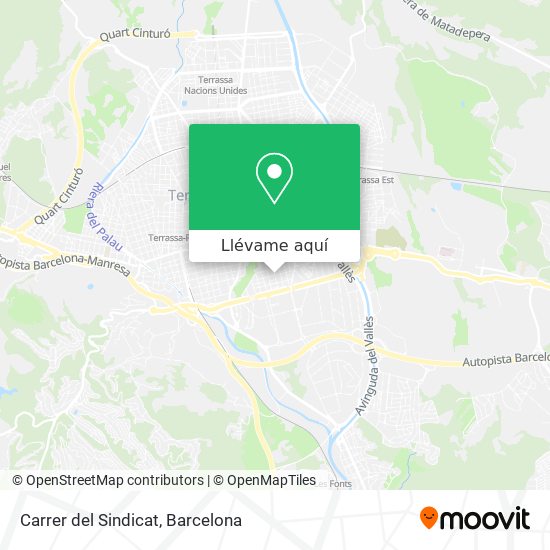 Mapa Carrer del Sindicat