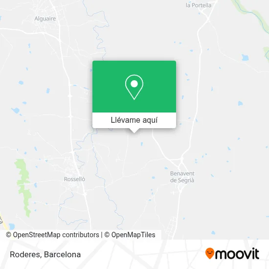 Mapa Roderes