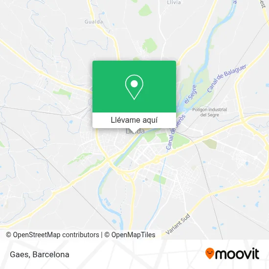 Mapa Gaes