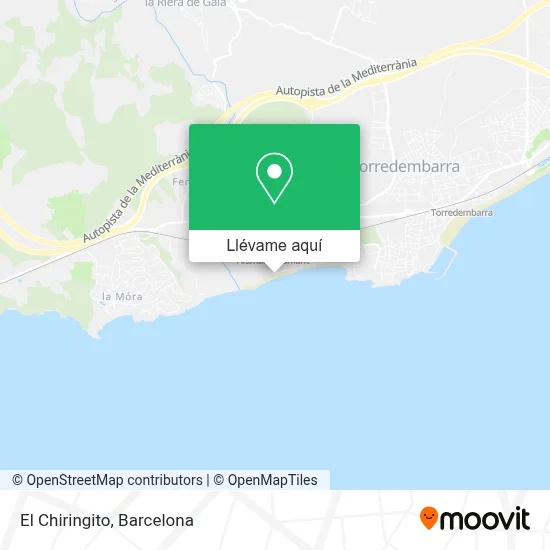 Mapa El Chiringito