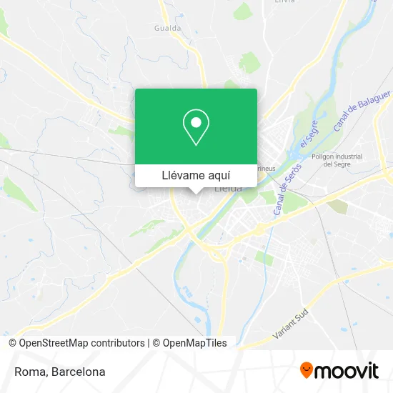 Mapa Roma