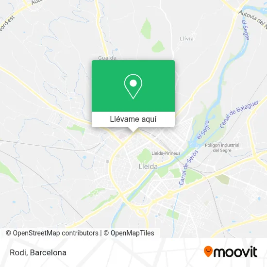 Mapa Rodi