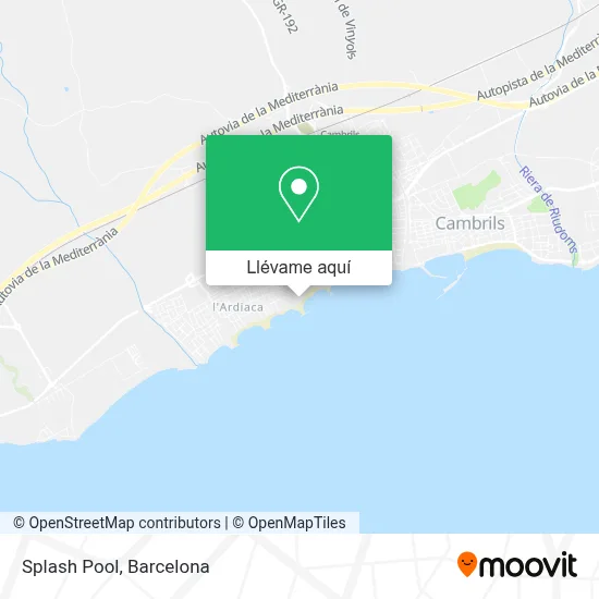 Mapa Splash Pool
