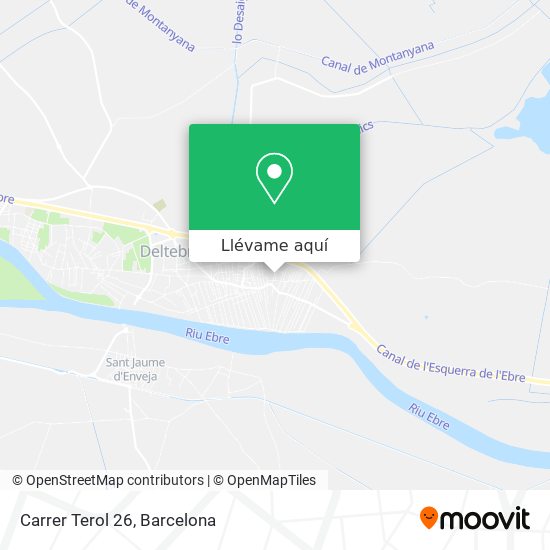 Mapa Carrer Terol 26