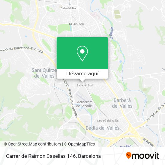 Mapa Carrer de Raimon Casellas 146
