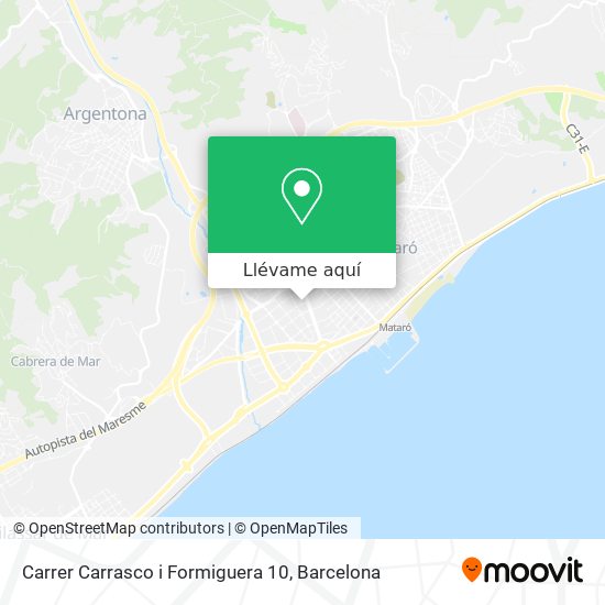 Mapa Carrer Carrasco i Formiguera 10