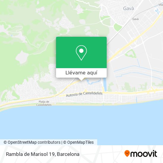 Mapa Rambla de Marisol 19