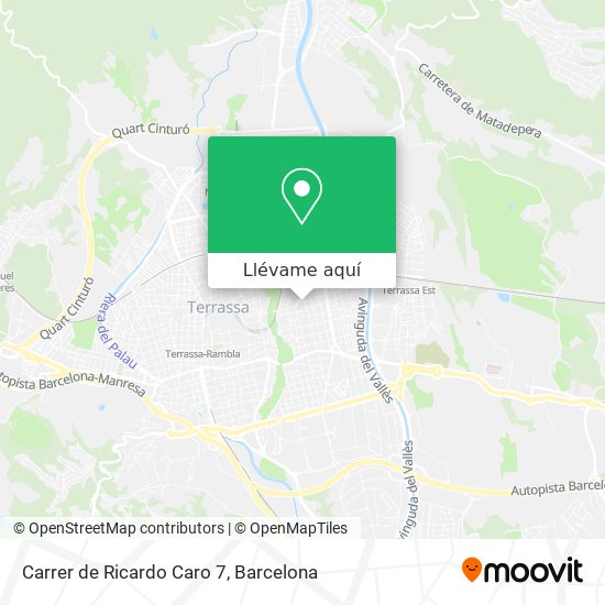 Mapa Carrer de Ricardo Caro 7