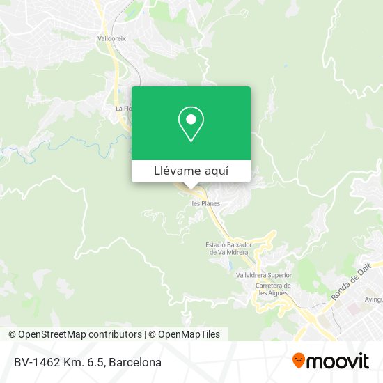 Mapa BV-1462 Km. 6.5