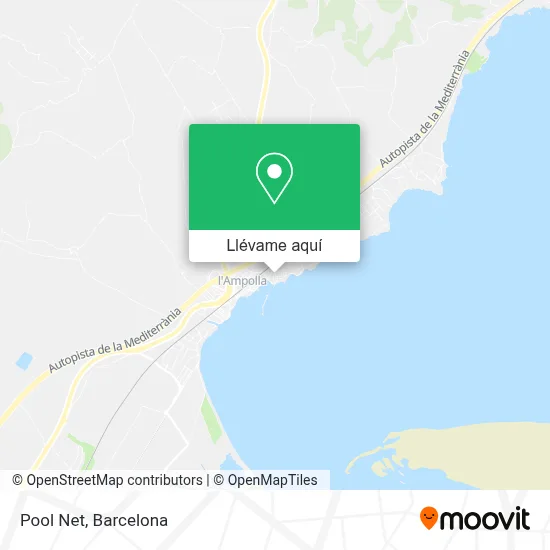 Mapa Pool Net