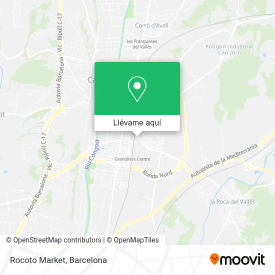 Mapa Rocoto Market