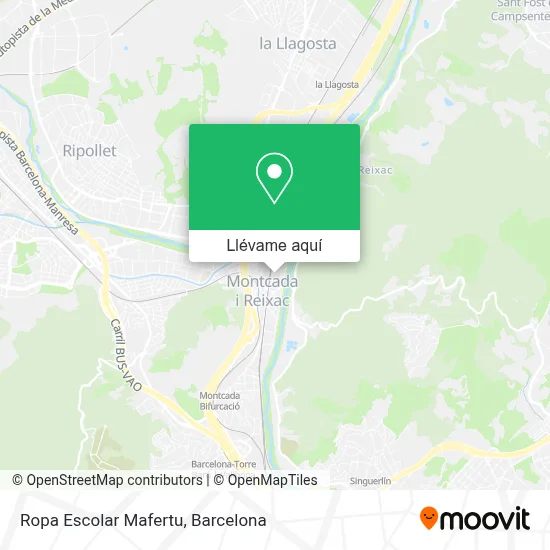 Mapa Ropa Escolar Mafertu