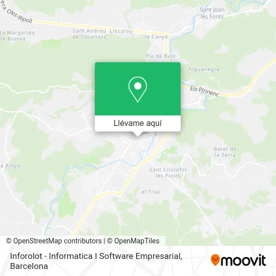 Mapa Inforolot - Informatica I Software Empresarial