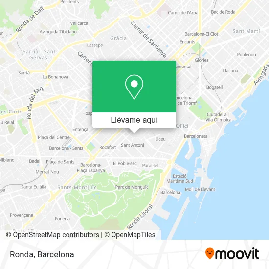Mapa Ronda