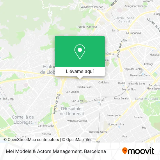 Mapa Mei Models & Actors Management