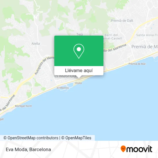 Mapa Eva Moda