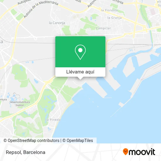 Mapa Repsol