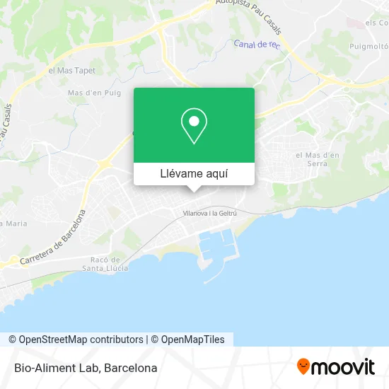 Mapa Bio-Aliment Lab