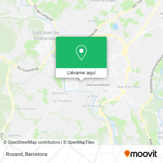Mapa Roxand