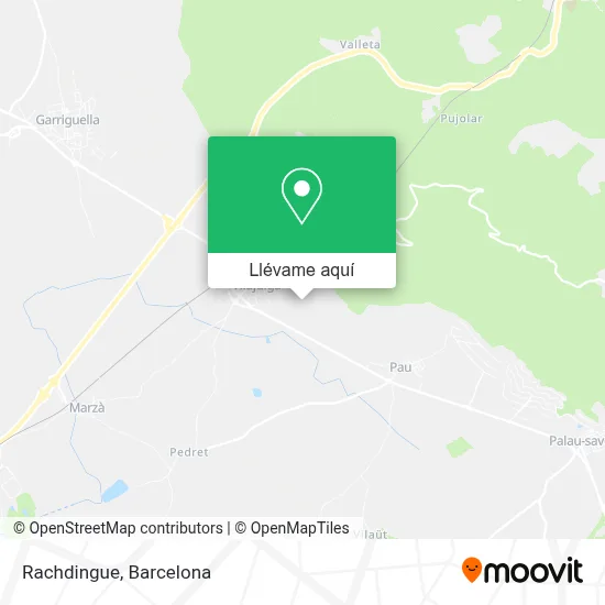 Mapa Rachdingue
