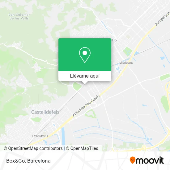 Mapa Box&Go