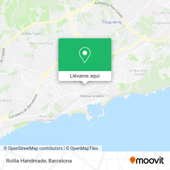 Mapa Rolila Handmade