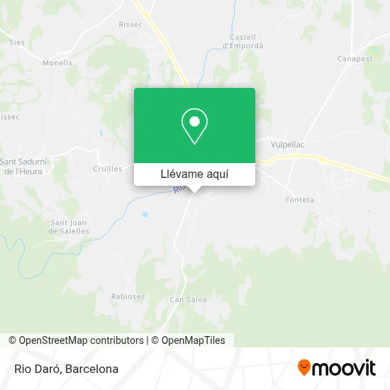 Mapa Rio Daró