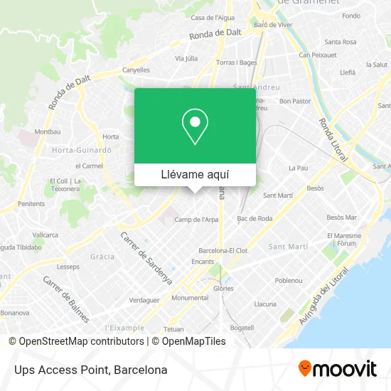 Mapa Ups Access Point